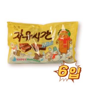 해태 자유시간미니 480g 6입