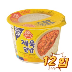 오뚜기 컵밥 제육덮밥 310g 12입