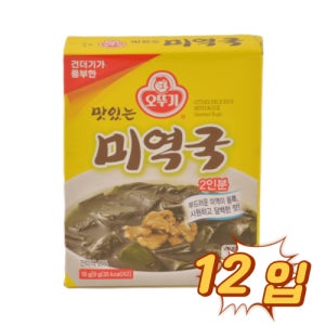 오뚜기 즉석미역국 18g 12입