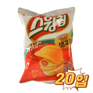 오리온 스윙칩볶음고추장 60g 20입