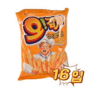 오리온 오감자오리지널(감자그라탕) 50g 16입