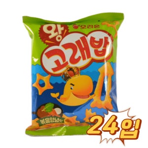 오리온 왕고래밥볶음양념맛 56g 24입