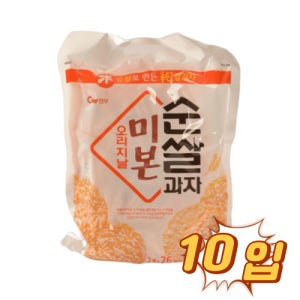 청우 순쌀과자미본 288g 10입