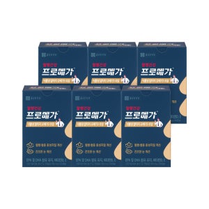 종근당건강 프로메가 식물성 알티지 오메가3 듀얼 60캡슐, 6개