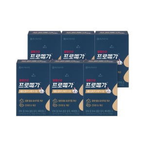 종근당건강 프로메가 식물성 알티지 오메가3 듀얼 60캡슐, 6개