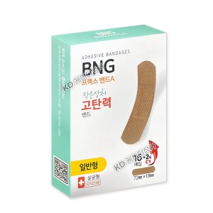 밴드골드 고탄력 프랙스 밴드 일반형 16매 탄력밴드