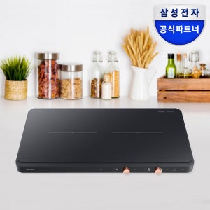 삼성전자 더플레이트 NZ62DG300CFK 인덕션 2구 블랙 프리스탠딩 1인용 휴대용