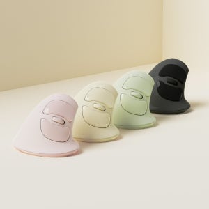 엑토 ONMSC-01 레트로 버티컬 무소음 마우스 인체공학 USB 무선 손목보호