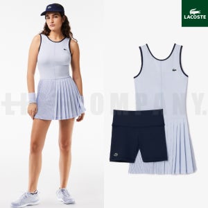 라코스테 여성 원피스 스포츠 플리츠 민소매 골프 테니스 드레스