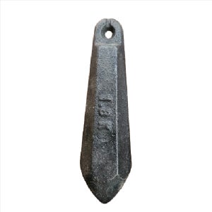 갈치봉돌 선상낚시 우럭추 갈치 열기 가자미 쇠추 침선 먼바다 낚시 1.8kg