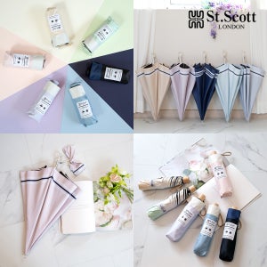 세인트스코트 크로커다일 UV 자외선 차단 양산 경량 3단 5단 암막 우양산 양우산 선물