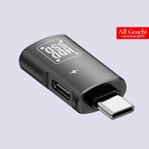 USB A TO C 타입 젠더 고속충전 OTG 젠더 2in1 동시연결