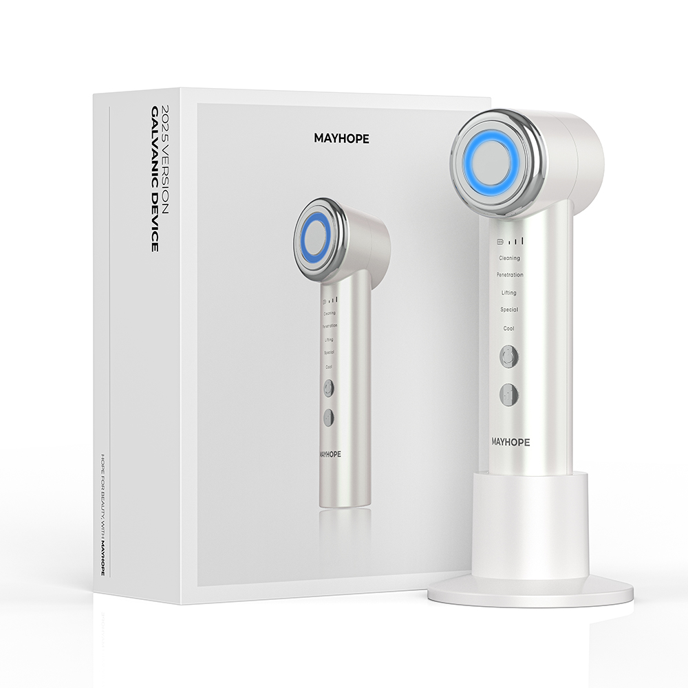 메이홉 갈바닉 고주파마사지기 얼굴 쿨링 피부관리기 뷰티디바이스