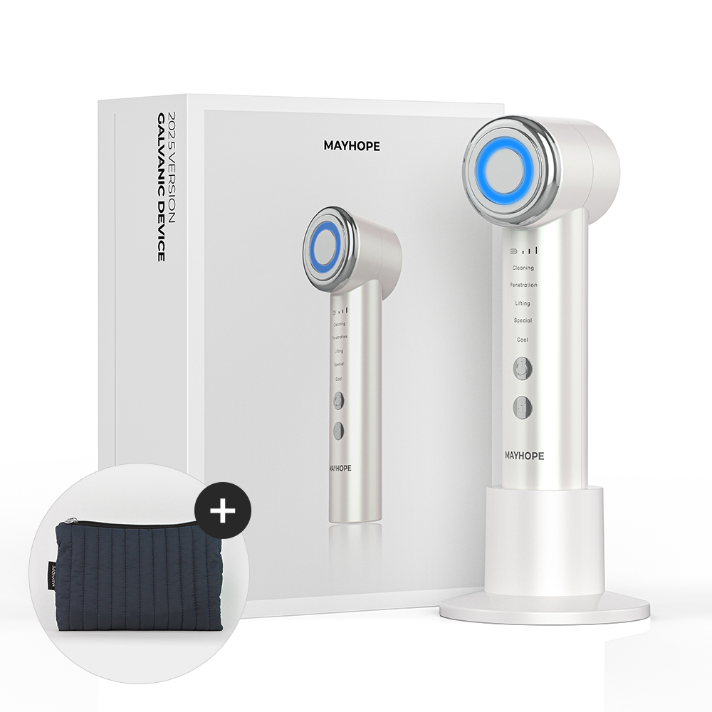 메이홉 갈바닉 고주파마사지기 얼굴 쿨링 <b>피부</b>관리기 뷰티디바이스