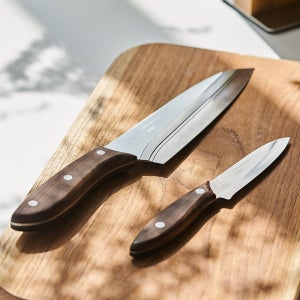 한국제일도 더 프리미엄 주방칼 세트 2종 / 식도+과도
