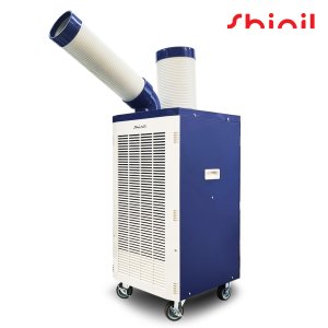 신일 SMA-C3100WN 1구 블루 업소용 이동식 코끼리 에어컨 창고 공장 산업용