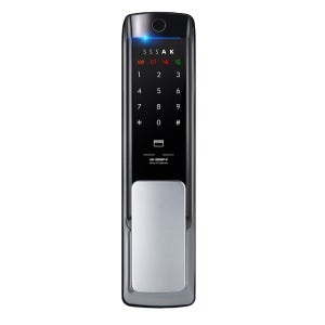 현관문 도어락 푸시풀 무타공 지문인식 AK-9000P-F