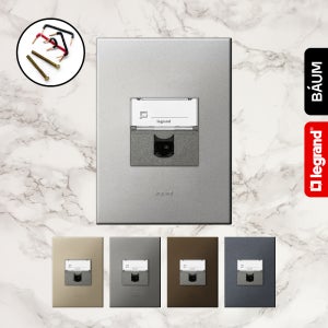 아테오 국내형(KS) 컬러 통신 콘센트 랜 8PIN 1구 프랑스 르그랑