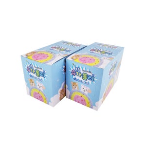 톡톡 슈가롤리 10g X 10개입 2박스, 무지개 레인보우 어린이 간식 썰어먹는 롤솜사탕