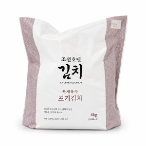 조선호텔김치 신라호텔김치 4kg 프리미엄 국내산 재료사용