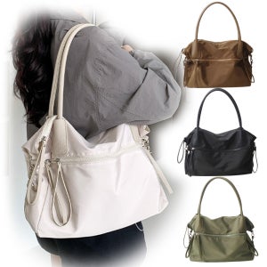 가벼운 대학생 숄더백 휘뚜루마뚜루 보부상 쇼퍼백 나일론천