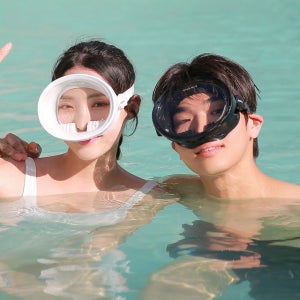 수올리 해녀 스노쿨링 마스크 프리다이빙 물안경 스노클링 장비