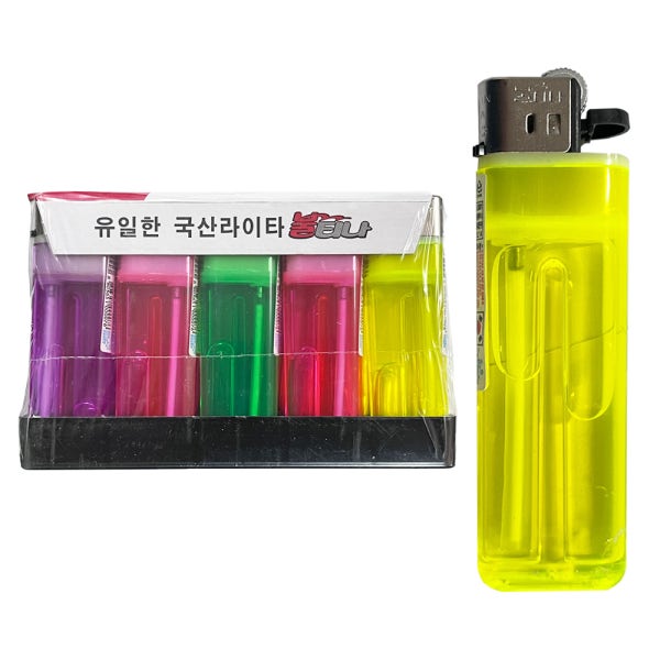 불티나 라이타 50개입 국내생산 일회용 부싯돌 가스라이터