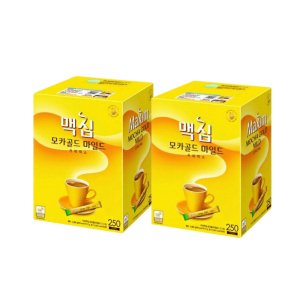 맥심모카골드 마일드 커피믹스 250T 2개