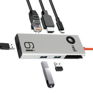 삼성덱스 노트북USB허브 C타입멀티 맥북HDMI 미러링 이더넷 연결확장포트 RNX1380