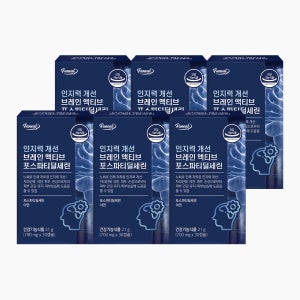 퍼니트 이상우 인지력 개선 브레인 포스파티딜세린 피에스 30캡슐, 6개