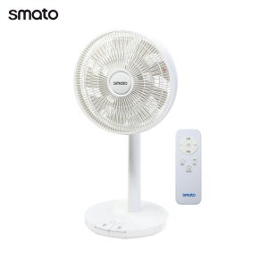 스마토 좌석용 선풍기 DC-14FR 350mm 리모컨 발터치 선풍기