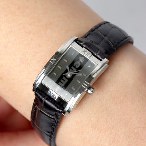 레노마 여성가죽시계 RE112LBK/BK