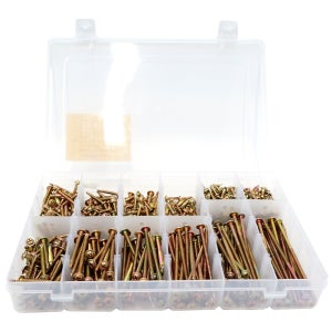 이노공구 직결나사 기리피스 나사못 와셔머리 12종 셋트