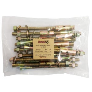 이노공구 콘크리트 세트앙카 천연색 3/8인치 150mm 12p 1091