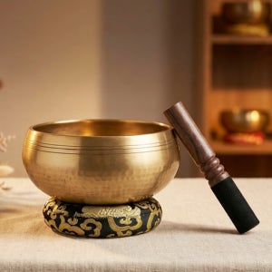 러블리썬 대형 싱잉볼 씽잉볼 명상종 티벳종 네팔종 좌종 요가종 17.5cm