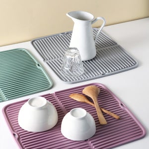 팔레트 실리콘 물빠짐트레이 국산 드라잉매트 싱크대 식기건조매트 그릇 컵