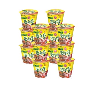오뚜기 컵누들 매콤한맛 37.8g 12개 컵라면