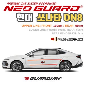 현대 쏘나타 DN8전용 차량용 도어가드 문콕방지가드 네오가드