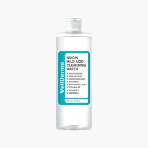 웰더마 나이아신 약산성 클렌징 워터 500ml