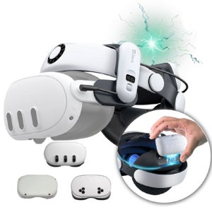 메타퀘스트2 3 S 스트랩 악세사리 BOBOVR S3PRO 헤일로 배터리 오큘러스 헤드XR