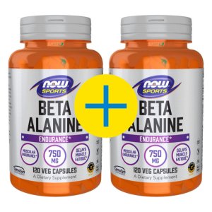 나우푸드 베타알라닌 운동전 아미노산 750mg 120베지캡슐 2개
