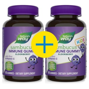 네이처스웨이 삼부커스 엘더베리 구미 키즈 60구미 2개