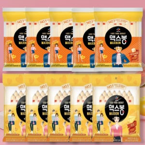 맥스봉 소시지 35g 455g 13개입 더오리지널 5개 + 치즈5개