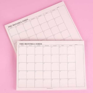 30일 챌린지 목표 달성 루틴 습관 만들기 체크 리스트 표 한달 플래너