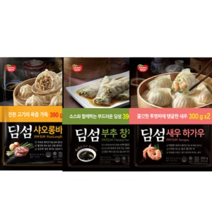 동원딤섬새우하가우300g+부추창펀 390g x+샤오롱바오 390g