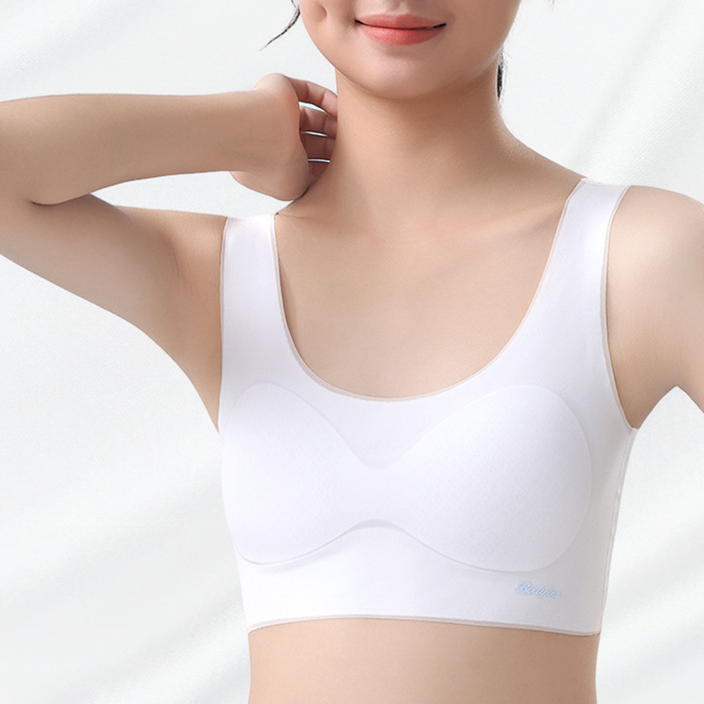 주니어 브라 속옷 초등 학생 심리스 쿨링