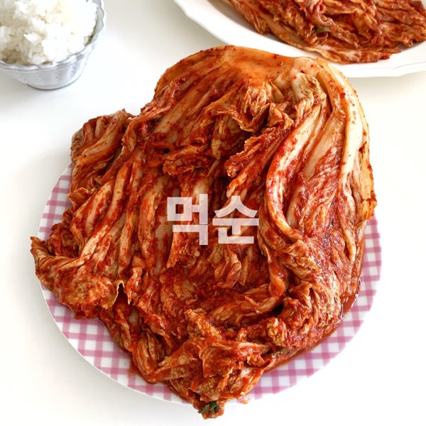 배고파돼지겠다 입소문난 국산 전라도 서울식 겉절이 포기 배추 먹순김치