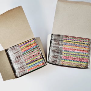 (대용량)모모파티 케이크 1살초 10살초 1box(100봉) 생일초 빵집 한살초 열살초