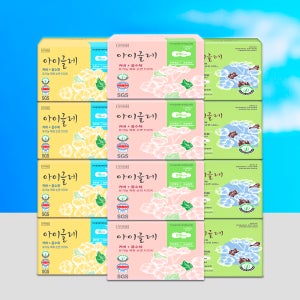 아이글레 유기농 생리대 목화순면 12팩(사이즈 선택가능)