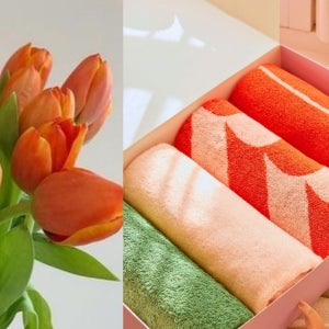 [선물패키지 4P/8P/12P] 올리 라튤립컬렉션 프리미엄 뱀부 수건